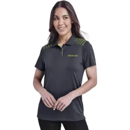 Ladies Aerogrid Golf Shirt Model Image